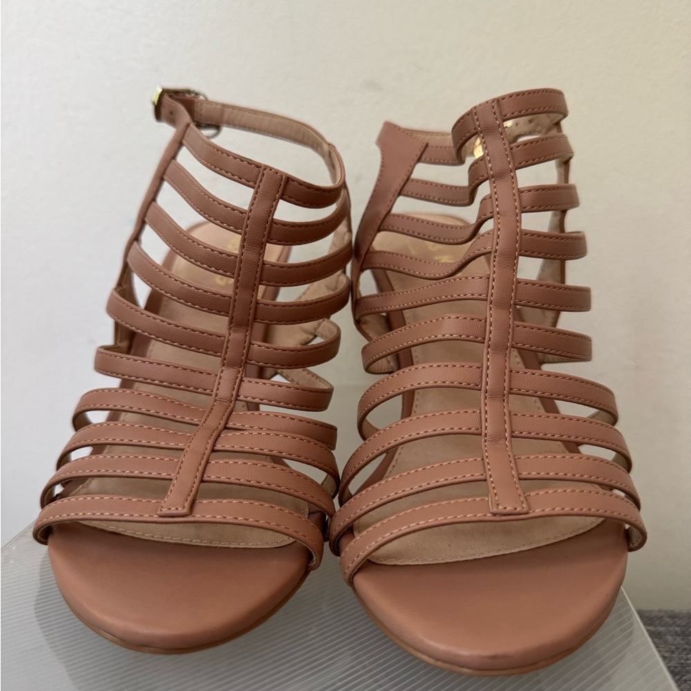 Miss KG Tan Gladiator Sandals